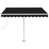 Cumpara ieftin Copertina autonoma retractabila automat, antracit, 300x250 cm