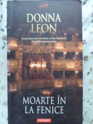 MOARTE IN LA FENICE-DONNA LEON-264922 foto