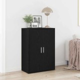 VidaXL Dulap, stejar negru, 60x31x84 cm, lemn prelucrat