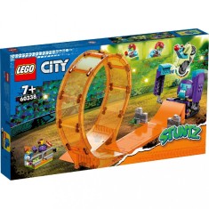 LEGO CITY STUNTZ CASCADORIE ZDROBITOARE IN BUCLA 60338 SuperHeroes ToysZone foto