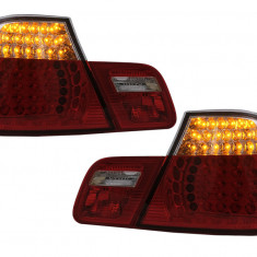 Stopuri LED compatibil cu BMW Seria 3 E46 Coupe Non-Facelift (1999-2003) Rosu Clar