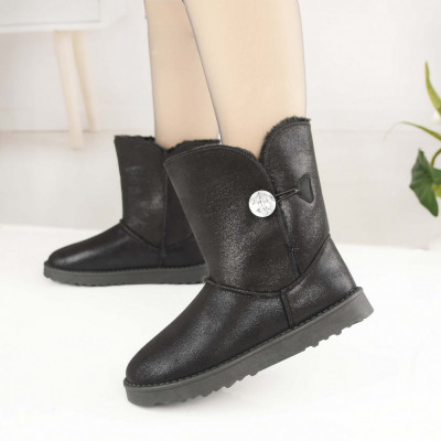 Cizme Tip Ugg De Dama 2380 Negre foto