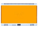 Iluminare de fundal LED ambră 66x40.2x3.6mm