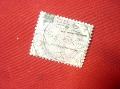 Timbru 2 1/2 pence 1884 Regina Victoria stampilat Marea Britanie