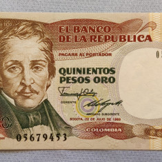 Columbia - 500 Pesos Oro (1989)