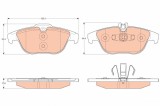 TRW GDB2051 set placute frana,frana disc