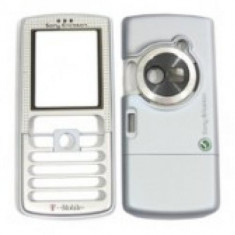 CARCASA pt. SONY-ERICSSON ALBASTRU CU ARGINTIU D750