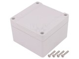 Carcasă Universală Policarbonat 90x90x60mm Gri