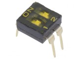 Comutator DIP-SWITCH OFF-ON 24VDC 2 Pozitii