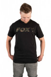 Fox Black/Camo Chest Print T-Shirt Xxx large