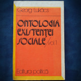 ONTOLOGIA EXISTENTEI SOCIALE - GEORG LUKAS - VOL. 1