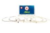 Set Corzi Chitara Acustica Ideallstore, 6 Corzi Otel Nichelat, Tensiune Light, Universale