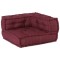 Canapea Modulara 3 pcs Bordo 70 x 70 x 56 cm tesatura