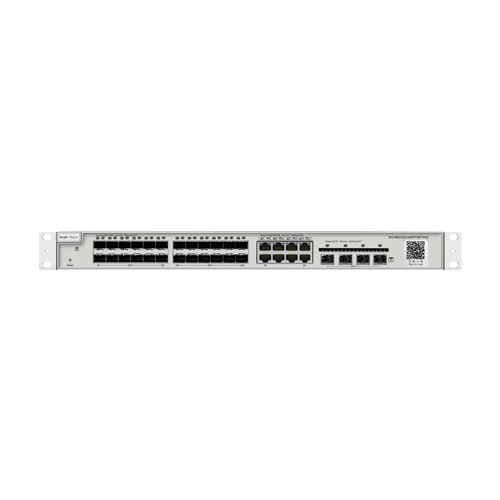 Switch 24 porturi SFP, 4 porturi SFP+, 8 porturi RJ45 Gigabit, L2 Cloud Management - Ruijie RG-NBS3200-24SFP/8GT4XS SafetyGuard Surveillance