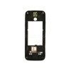 Nokia 5630x Middlecover negru incl. Ușă Micro SD, modul bliț