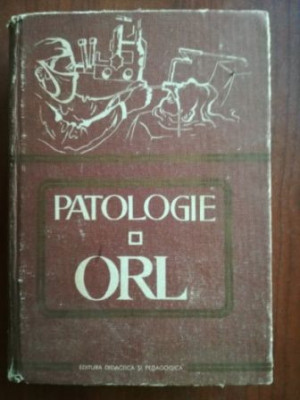 Patologie ORL- St. Garbea, P. MIlosescu coperta uzata foto