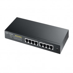Switch Zyxel GS1900-8HP , 8 x 8 x 10/100/1000 Mbit/s , Web Management , PoE , Stacking foto