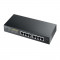 Switch Zyxel GS1900-8HP , 8 x 8 x 10/100/1000 Mbit/s , Web Management , PoE , Stacking