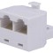 Splitter RJ45 8p8c Dual Socket