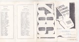 bnk div Liceul Economic Targu Mures - pliant revedere 1972- 1982
