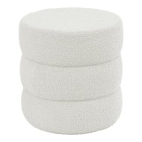 Cumpara ieftin Taburet puf Kioto Pako World Alb 40x40x40 cm