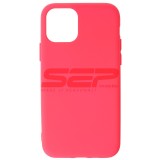 Husa Silicon iPhone 11 Fuchsia - Calitate Premium, High Copy