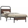 VidaXL Cadru pat fără saltea, stejar maro 75x190 cm lemn prelucrat 4100454