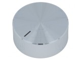 Buton Rotativ Negru cu Indicator 6mm Aluminiu/Plastic
