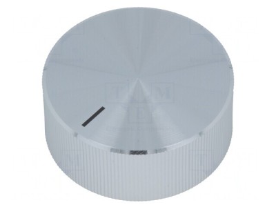 Buton Rotativ Negru cu Indicator 6mm Aluminiu/Plastic foto