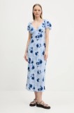 Abercrombie &amp; Fitch rochie midi, dreaptă, KI159-5580
