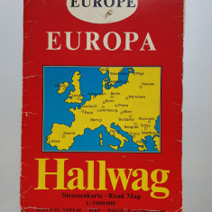 Harta Europei, anii 90, stare buna