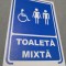 AUTOCOLANT TOALETA MIXTA