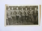 Fotografie originală model carte poștală soldați naziști WWII