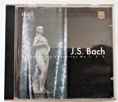 CD muzica clasica - J.S. Bach - Brandenburg Concertos No. 1, 2, 3 foto