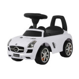 Masinuta de impins Mercedes Benz SLS AMG alb, Ecotoys