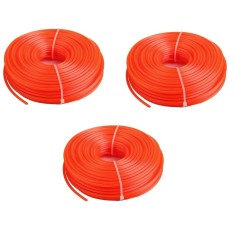 Guta Fir Taietor Motocoasa Moto Coasa - 2mm - 15m - Stea - 3 bucati