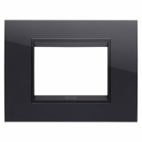 Rama Ornament 3M LUX Gewiss Chorus monocrom negru GW16203YN