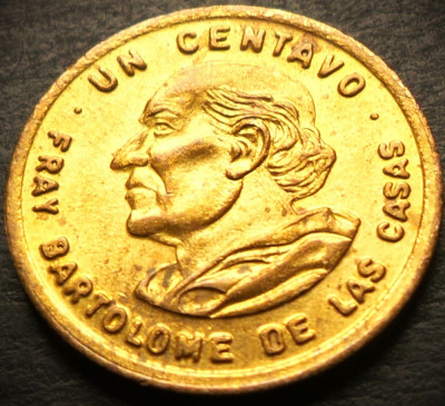 Moneda exotica 1 CENTAVO - GUATEMALA, anul 1994 * cod 2618 = UNC + LUCIU BATERE foto