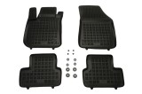 Set covorase auto din cauciuc Renault Megane 03.2016-; negre, 4 bucati