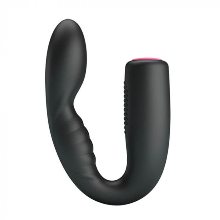 Quintion - Vibrator punct G, negru, 10.4 cm