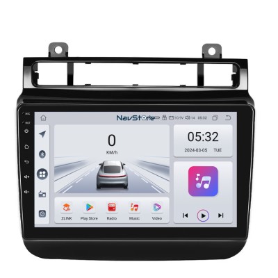 Navigatie Android Dedicata Volkswagen Touareg (2010-2018), 9Inch, 4Gb Ram, 64Gb Stocare, Bluetooth, WiFi, Carplay foto