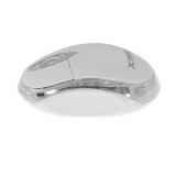 Cumpara ieftin Mouse wireless 2.4 GHz, Xtreme Harrier, 1000 DPI, cu 3 butoane, 95 x 55 x 32 mm, receptor nano USB, alb