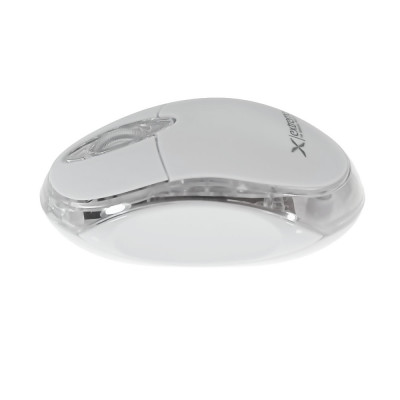 Mouse wireless 2.4 GHz, Xtreme Harrier, 1000 DPI, cu 3 butoane, 95 x 55 x 32 mm, receptor nano USB, alb foto