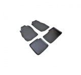 Covorase Cauciuc Tip Tavita Nissan Patrol 2004-2010 Norplast, Interior Auto, Negre, 4 Bucati