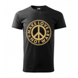 Tricou barbat Malfini Basic XS, S, M, L, XL, XXL, print &quot;Make Love, Not War&quot;