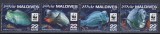 Maldives - Fauna WWF - PESTI - MNH - Michel = 11,00 Eur.