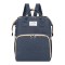 Rucsac Multifunctional pentru Mamici, Cyrax, cu Patut Pliabil si Baza de Schimbat, Rezistent la Apa, Capacitate Mare, Usor, Compartimente Multiple, Bu