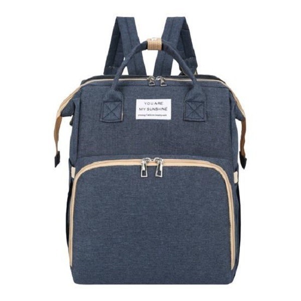 Rucsac Multifunctional pentru Mamici, Cyrax, cu Patut Pliabil si Baza de Schimbat, Rezistent la Apa, Capacitate Mare, Usor, Compartimente Multiple, Bu