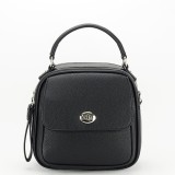 Geanta neagra casual FloraCO Paris F8508 126