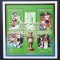 R.DU TCHAD-CAMPIONATUL EUROPEAN DE FOTBAL -1996-1 M/SH.-NEOBLITERAT-DANTELAT-MNH** - EP 221